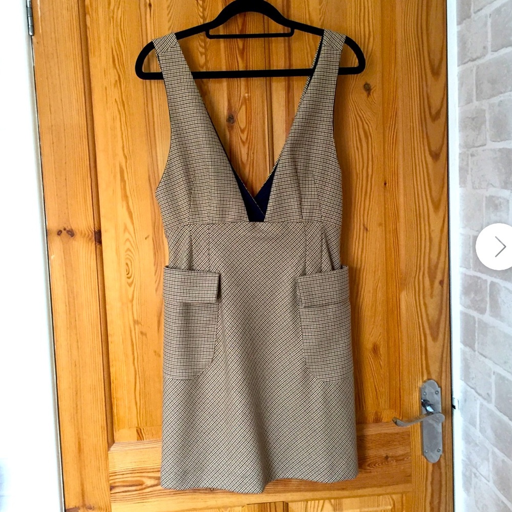 Zara Jumper Pinafore Dress